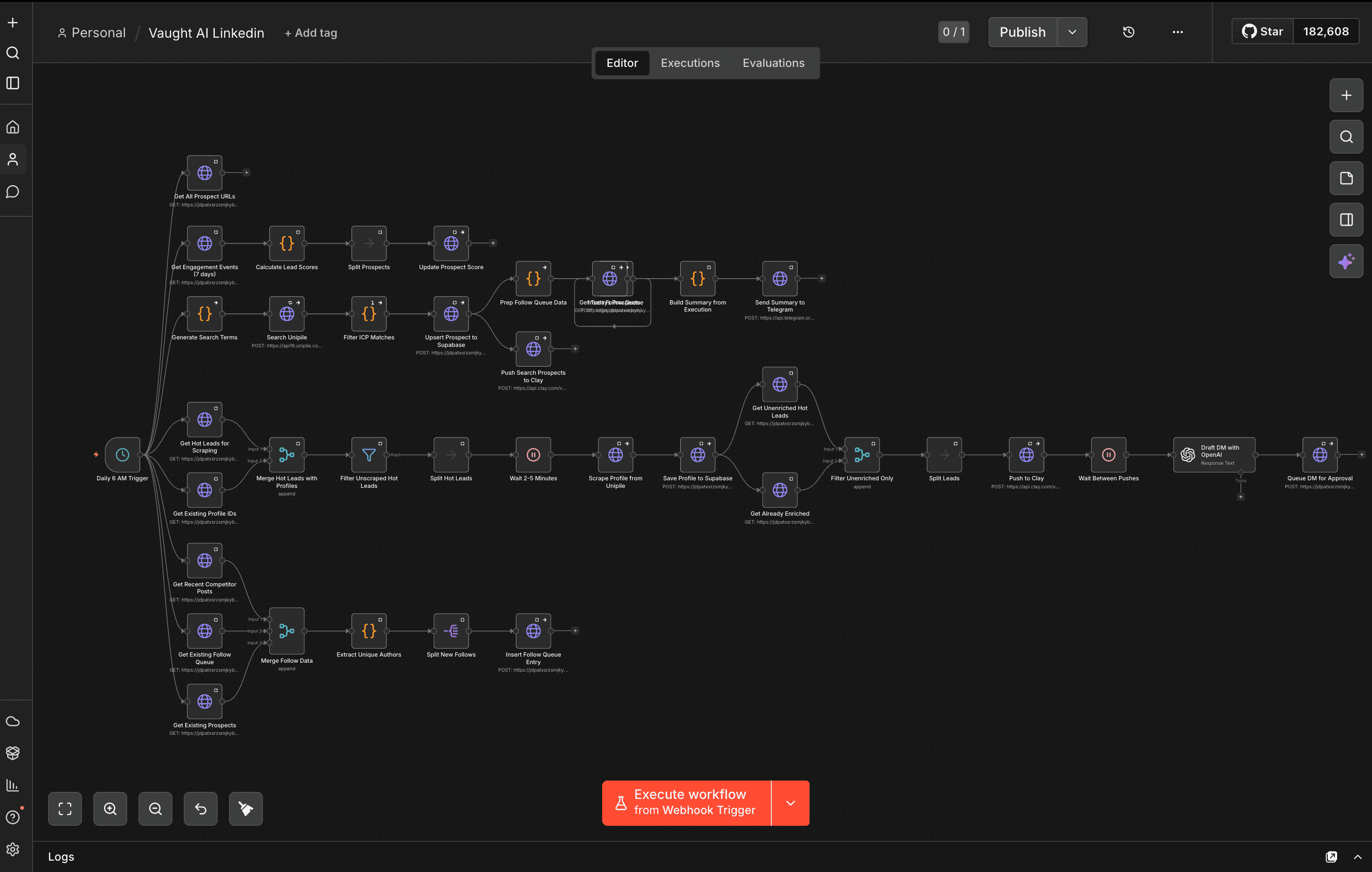 LinkedIn AI Engine project screenshot